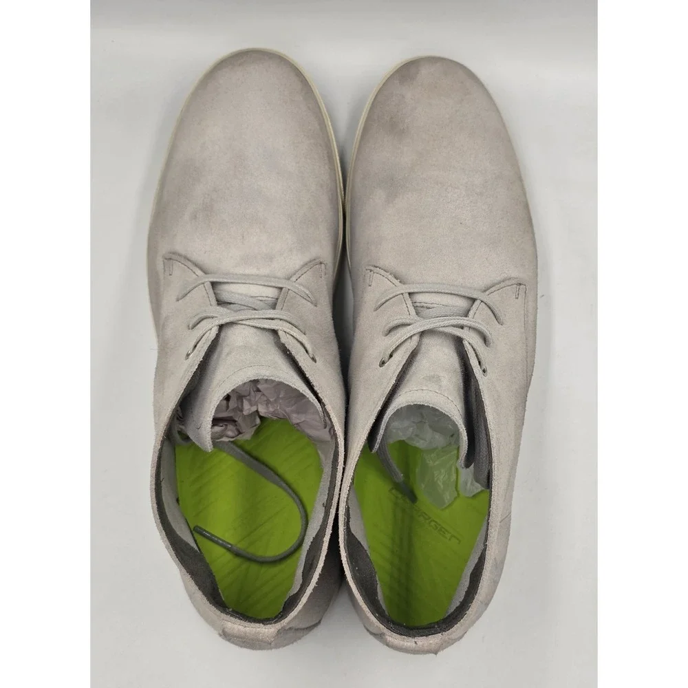Under Armour UA Coast Suede Chukka Mens 11.5 Gray Casual‎ Mid Top Sneaker Boots